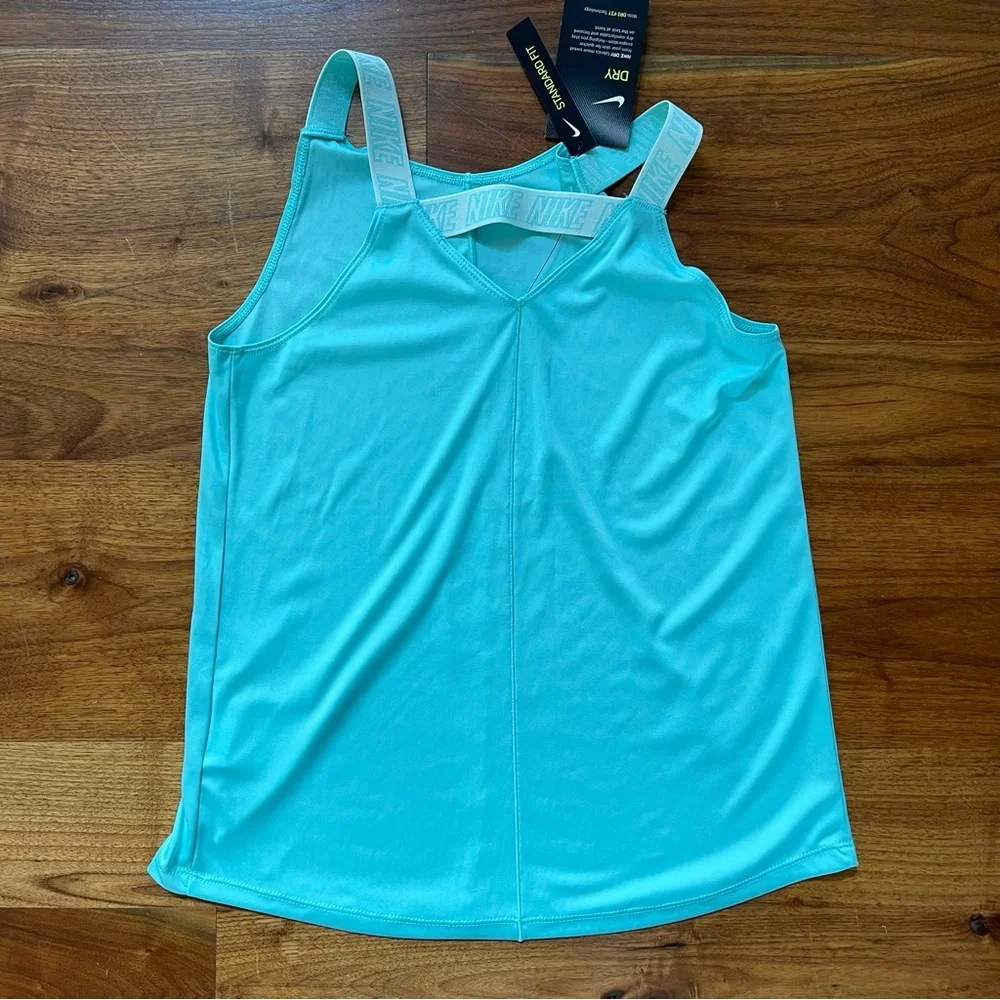 Nike Girls Dri-FIT Training Tech Tank Top Size Large - Picture 2 of 4